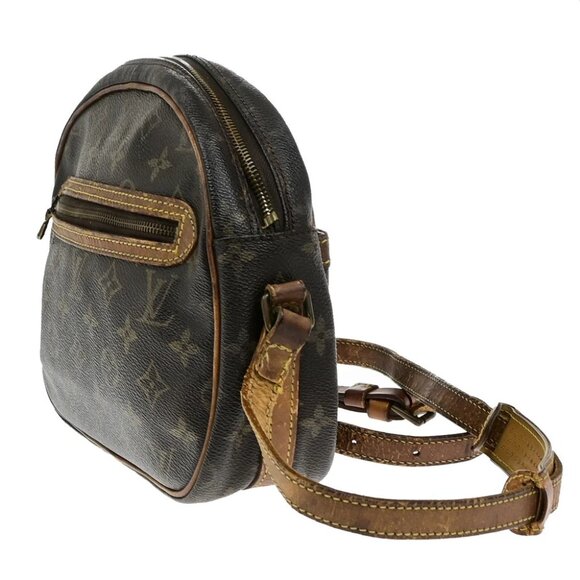 LOUIS VUITTON Senlis Shoulder Bag Monogram Leather Brown France M51222 67YH028 - Picture 11 of 16